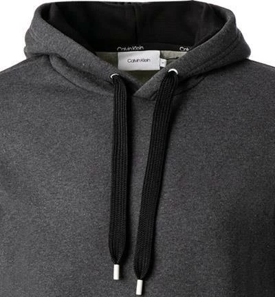 Calvin Klein Hoodie K10K107915/P4E Bio Baumwolle, Dunkelgrau meliert, Dunkelgrau 5 Calvin Klein Hoodie K10K107915/P4E Bio Baumwolle, Dunkelgrau meliert, Dunkelgrau – Bild 3