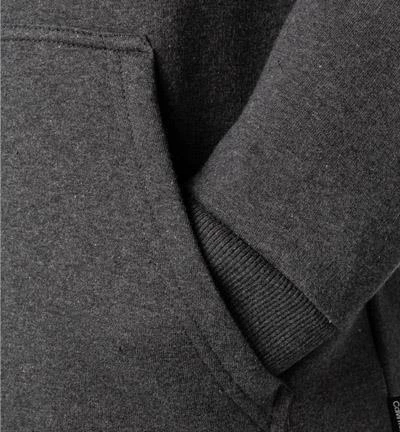 Calvin Klein Hoodie K10K107915/P4E Bio Baumwolle, Dunkelgrau meliert, Dunkelgrau 6 Calvin Klein Hoodie K10K107915/P4E Bio Baumwolle, Dunkelgrau meliert, Dunkelgrau – Bild 4