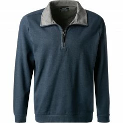 Pierre Cardin Troyer 54702/000/12425/3505 Baumwolle, Indigo meliert, Indigo