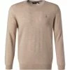 Polo Ralph Lauren Pullover 710714346/025 Slim Fit, Merinowolle waschbar, Hellbeige