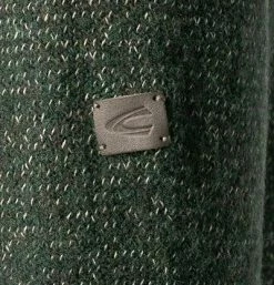 camel active Pullover 409520/6K30/93 Strickjacke, Wolle, Dunkelgrün meliert, Dunkelgrün -striangebote 379622 norm3