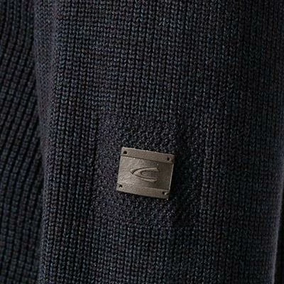 camel active Pullover 409586/6K06/94 Troyer, Baumwolle, Nachtblau 6 camel active Pullover 409586/6K06/94 Troyer, Baumwolle, Nachtblau – Bild 4