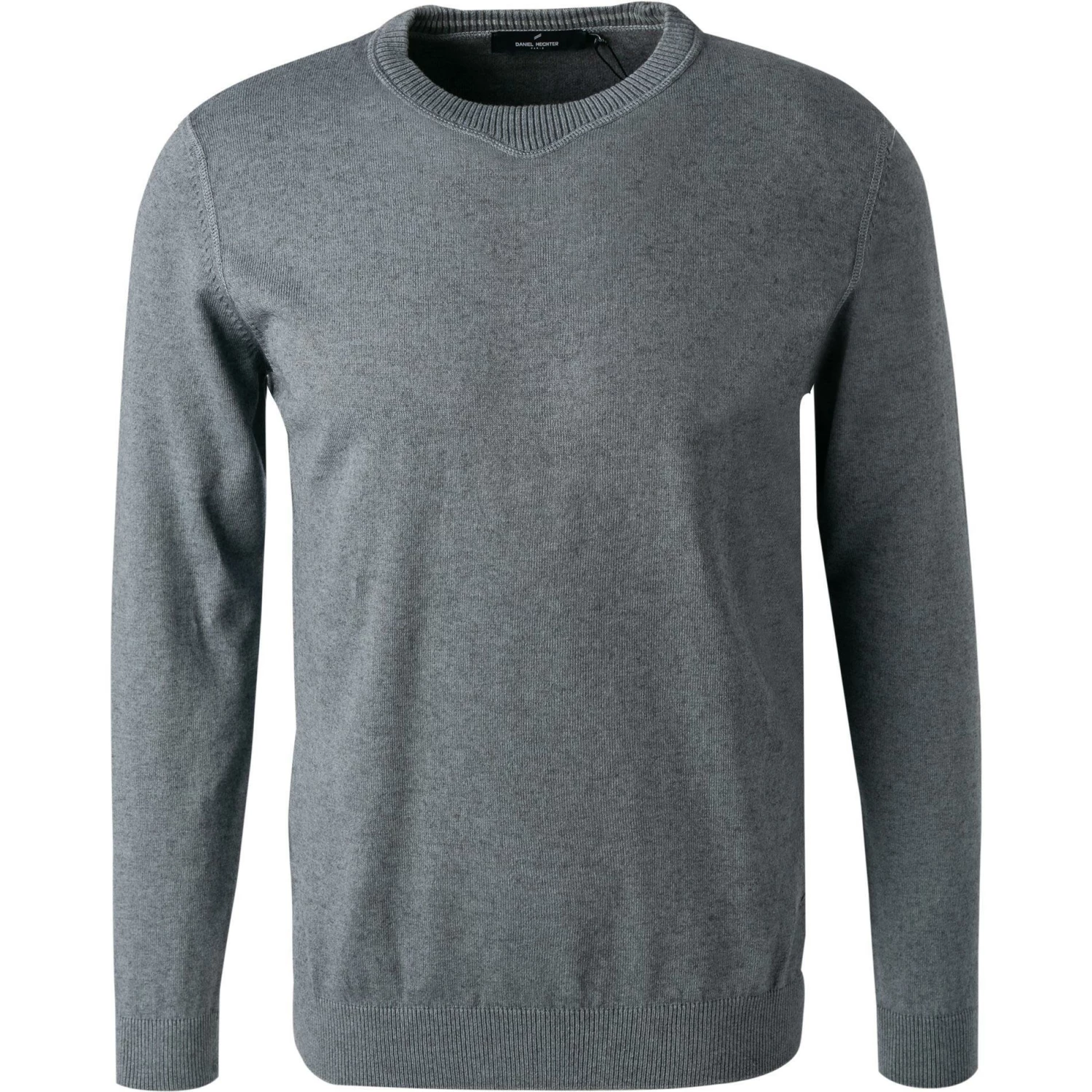 Daniel Hechter Pullover 65027/112813/670 Wolle, Graublau meliert, Graublau 3 Daniel Hechter Pullover 65027/112813/670 Wolle, Graublau meliert, Graublau