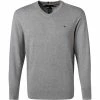 Tommy Hilfiger Pullover MW0MW11673/P91 Baumwolle-Kaschmir, Hellgrau meliert, Hellgrau -striangebote 379659 master