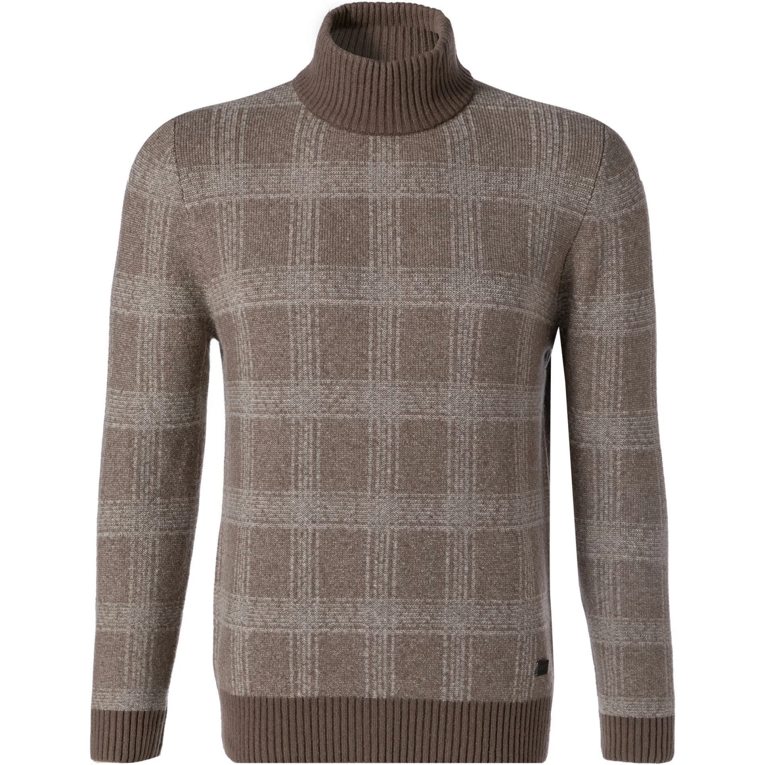 JOOP! Rollkragenpullover Ivo 30029749/259 Schurwolle-Alpaka, Hellbraun meliert, Hellbraun 3 JOOP! Rollkragenpullover Ivo 30029749/259 Schurwolle-Alpaka, Hellbraun meliert, Hellbraun