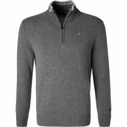 NAPAPIJRI Troyer NP0A4FM9/197 Lammwolle, Grau meliert, Grau