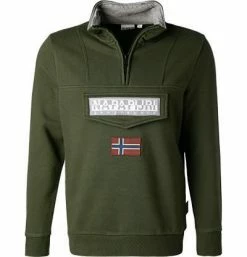 NAPAPIJRI Sweatshirt NP0A4FQL/GE4 Baumwolle, Grün -striangebote 379766 norm