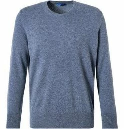 Cipriani RH-Pullover BL40/1211/118070 Reines Kaschmir, Denimblau meliert, Denimblau