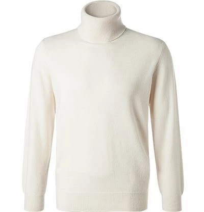 Cipriani Rollkragen-Pullover BL40/1213/111001 Rollkragenpullover, Reines Kaschmir, Wollweiß 3 Cipriani Rollkragen-Pullover BL40/1213/111001 Rollkragenpullover, Reines Kaschmir, Wollweiß