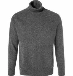 Cipriani Rollkragen-Pullover BL40/1213/112075 Rollkragenpullover, Reines Kaschmir, Antharzit, Anthrazit
