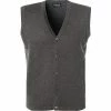 Cipriani Strickweste CR34/1616/SW419 Seide-Kaschmir, Anthrazit -striangebote 379816 norm