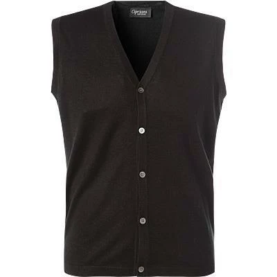 Cipriani Strickweste CR34/1616/SW415 Seide-Kaschmir, Schwarz 3 Cipriani Strickweste CR34/1616/SW415 Seide-Kaschmir, Schwarz