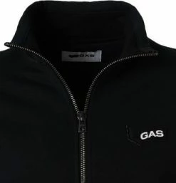 GAS Sweatjacke 552506 185006/0194 Bio Baumwolle, Dunkelblau -striangebote 379847 norm2