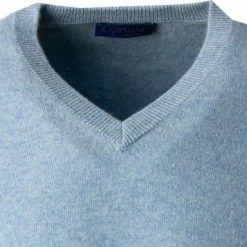 Cipriani V-Pullover BL40/1210/118201 Reines Kaschmir, Hellblau meliert, Hellblau -striangebote 379853 norm2