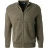 Cipriani Strickjacke BL40/1222/117055 Cardigan, Reines Kaschmir, Khaki meliert, Khaki -striangebote 379854 master