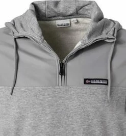 NAPAPIJRI Hoodie NP0A4FQF/160 Baumwolle, Grau meliert -striangebote 379883 norm2