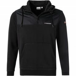 NAPAPIJRI Hoodie NP0A4FQF/041 Baumwolle, Schwarz