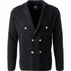BOGGI MILANO Cardigan BO20A0146/01 Merinowolle, Navy