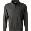 Cipriani Polo-Shirt BR34/1662/SW-419 Pullover, Seide-Kaschmir, Anthrazit meliert, Anthrazit