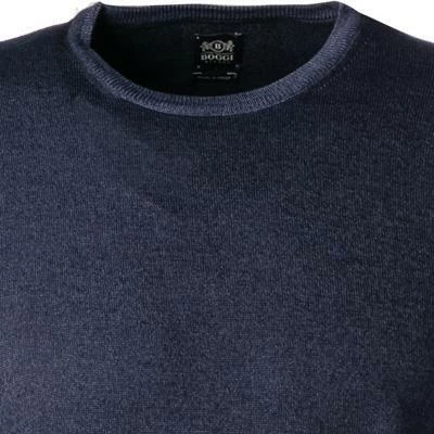 BOGGI MILANO Pullover BO20A0061/01 Merinowolle, Navy 5 BOGGI MILANO Pullover BO20A0061/01 Merinowolle, Navy – Bild 3
