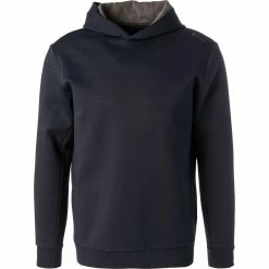 BOGGI MILANO Hoodie BO21A0150/04 Baumwolle, Navy