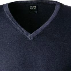 BOGGI MILANO Pullover BO20A0062/01 Merinowolle, Navy -striangebote 379945 norm2