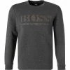 BOSS Sweatshirt Salbo Iconic 50456419/031 Baumwolle, Mittelgrau meliert, Mittelgrau -striangebote 379955 master