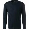 BOGGI MILANO Pullover BO20A0272/01 Merinowolle, Navy