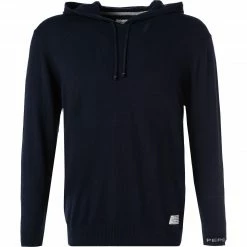 Pepe Jeans Pullover Gaston PM702149/594 Kapuzenpullover, Baumwolle-Kaschmir, Dunkelblau