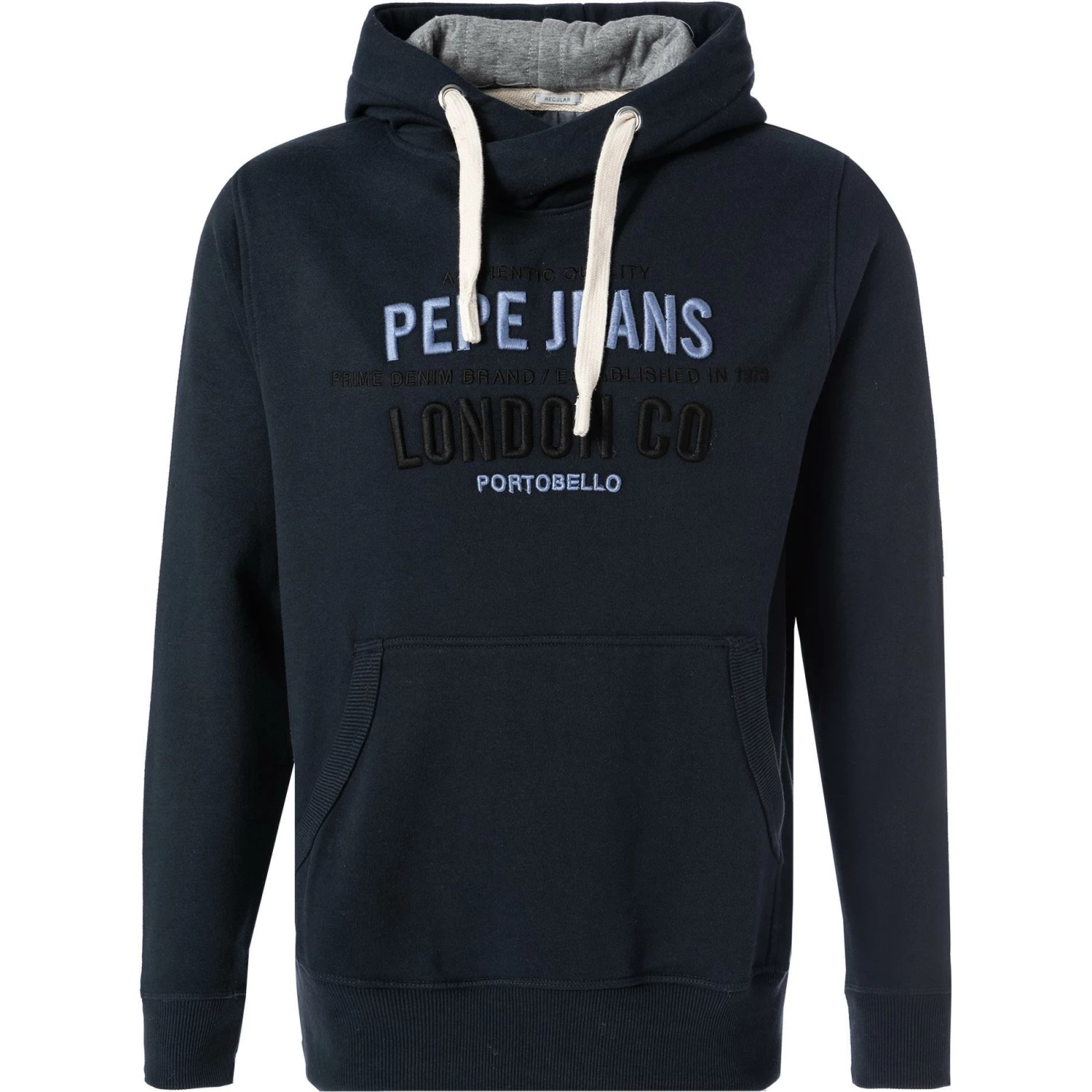 Pepe Jeans Hoodie Neville PM581620/594 Baumwolle, Dunkelblau 3 Pepe Jeans Hoodie Neville PM581620/594 Baumwolle, Dunkelblau