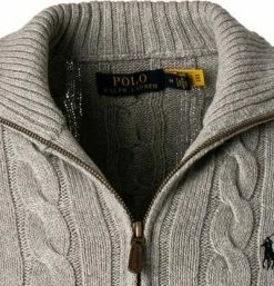 Polo Ralph Lauren Pullover 710810841/002 Troyer, Baumwolle, Grau 8 Polo Ralph Lauren Pullover 710810841/002 Troyer, Baumwolle, Grau -striangebote 380092 norm2