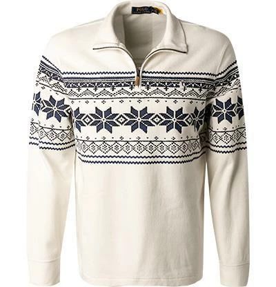 Polo Ralph Lauren Troyer 710853231/002 Baumwolle, Wollweiß, Weiß 4 Polo Ralph Lauren Troyer 710853231/002 Baumwolle, Wollweiß, Weiß – Bild 2