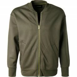 Scotch & Soda Sweatjacke 163921/0456 Mikrofaser, Jägergrün