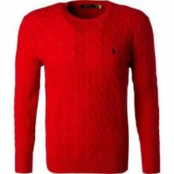 Polo Ralph Lauren Pullover 710719546/013 Wolle-Kaschmir, Feuerrot -striangebote 380118 norm