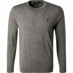 Polo Ralph Lauren Pullover 710714346/005 Slim Fit, Merinowolle waschbar, Grau