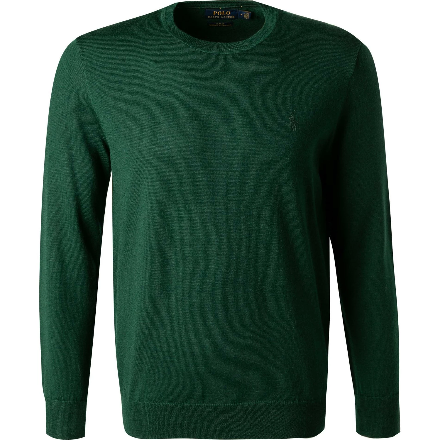 Polo Ralph Lauren Pullover 710714346/022 Slim Fit, Merinowolle waschbar, Tannengrün 3 Polo Ralph Lauren Pullover 710714346/022 Slim Fit, Merinowolle waschbar, Tannengrün