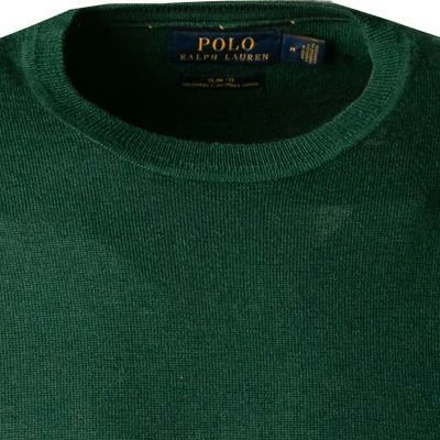 Polo Ralph Lauren Pullover 710714346/022 Slim Fit, Merinowolle waschbar, Tannengrün 5 Polo Ralph Lauren Pullover 710714346/022 Slim Fit, Merinowolle waschbar, Tannengrün – Bild 3