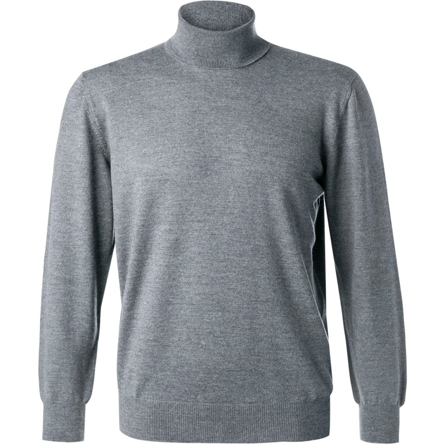 BOGGI MILANO Pullover BO20A0056/10 Rollkragenpullover, Merinowolle, Dunkelgrau meliert, Dunkelgrau 3 BOGGI MILANO Pullover BO20A0056/10 Rollkragenpullover, Merinowolle, Dunkelgrau meliert, Dunkelgrau