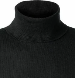BOGGI MILANO Pullover BO20A0056/03 Rollkragenpullover, Merinowolle, Schwarz -striangebote 380139 norm2