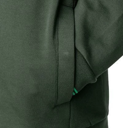 N.Z.A. Sweatjacke 21HN312/1701 Baumwolle, Grün 6 N.Z.A. Sweatjacke 21HN312/1701 Baumwolle, Grün – Bild 4