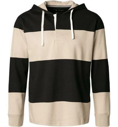 Marc O'Polo Hoodie 129 4085 54068/M33 Bio Baumwolle, Nachtblau-greige 4 Marc O'Polo Hoodie 129 4085 54068/M33 Bio Baumwolle, Nachtblau-greige – Bild 2