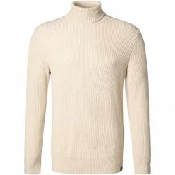 Marc O'Polo Pullover 130 5157 60298/133 Rollkragenpullover, Bio Baumwolle-Wolle, Sand