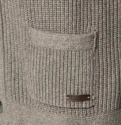 RAGMAN Cardigan 468067/015 Baumwolle-Wolle, Mittelgrau -striangebote 380230 norm3