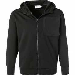 Calvin Klein Sweatjacke K10K107626/BEH Mikrofaser, Schwarz