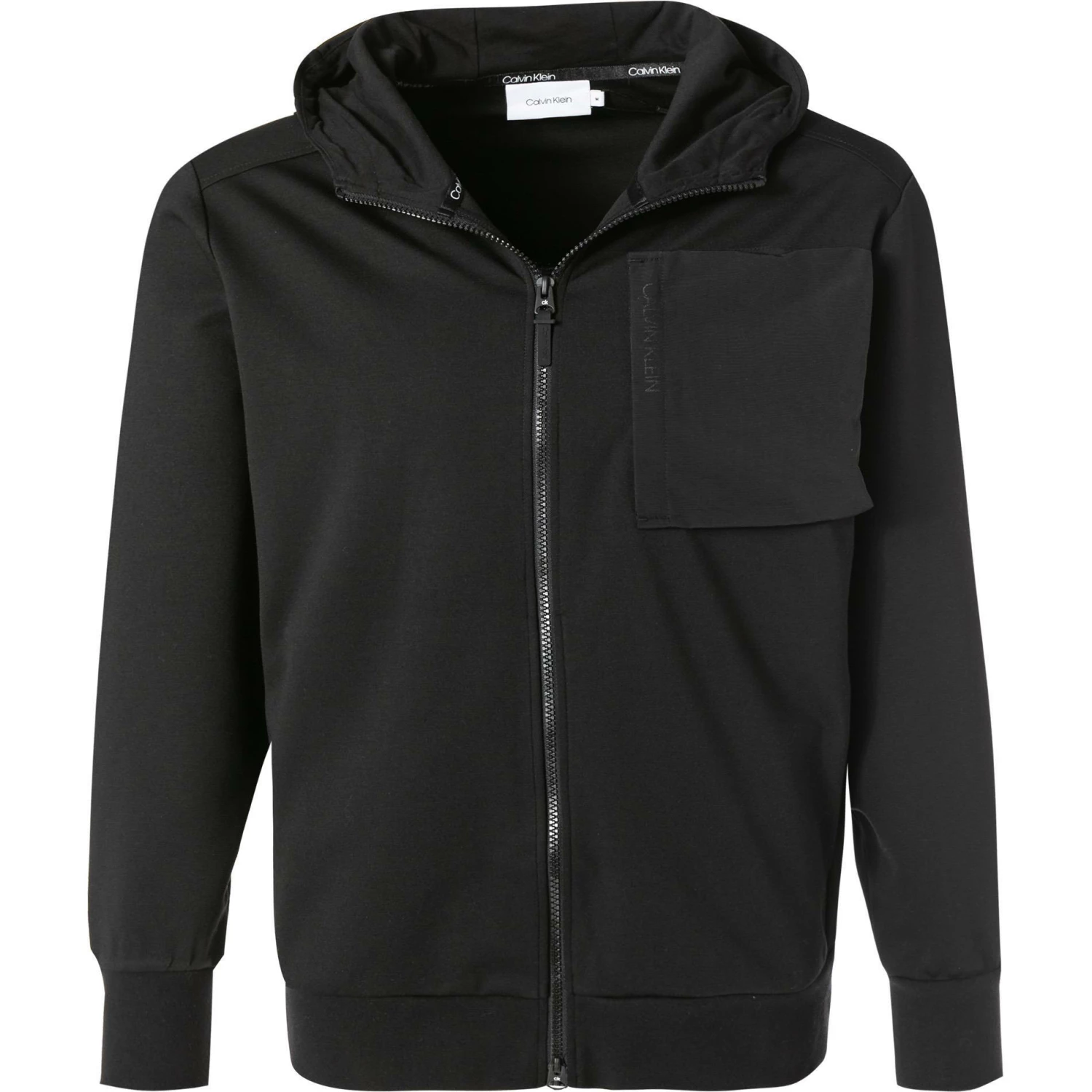 Calvin Klein Sweatjacke K10K107626/BEH Mikrofaser, Schwarz 3 Calvin Klein Sweatjacke K10K107626/BEH Mikrofaser, Schwarz