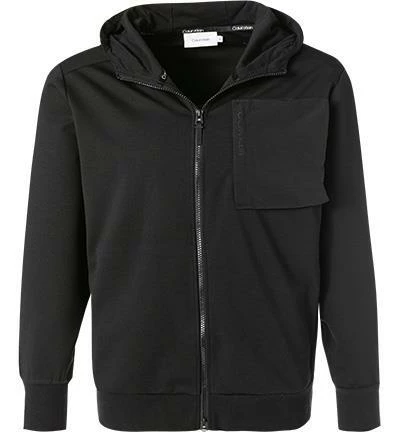 Calvin Klein Sweatjacke K10K107626/BEH Mikrofaser, Schwarz 4 Calvin Klein Sweatjacke K10K107626/BEH Mikrofaser, Schwarz – Bild 2