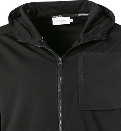 Calvin Klein Sweatjacke K10K107626/BEH Mikrofaser, Schwarz 5 Calvin Klein Sweatjacke K10K107626/BEH Mikrofaser, Schwarz – Bild 3