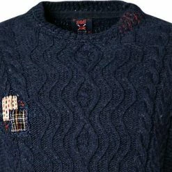 BOB Pullover GARFILD R000111/blu Wolle-Alpakawolle, Blau 10 BOB Pullover GARFILD R000111/blu Wolle-Alpakawolle, Blau -striangebote 380234 norm2