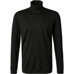 RAGMAN Rollkragenpullover 485570/009 Pima Baumwolle, Schwarz