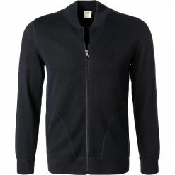 OLYMP Casual Level Five B. Fit Cardigan 5374/86/14 Strickjacke, Body Fit, Baumwolle, Nachtblau